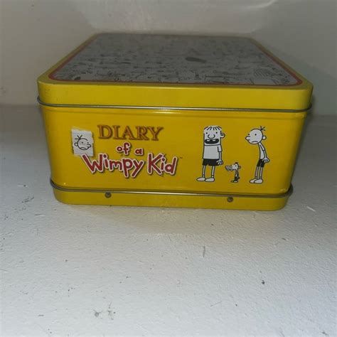 diary of a wimpy kid metal lunch box for sale|Diary of a Wimpy Kid collectible metal lunch box with .